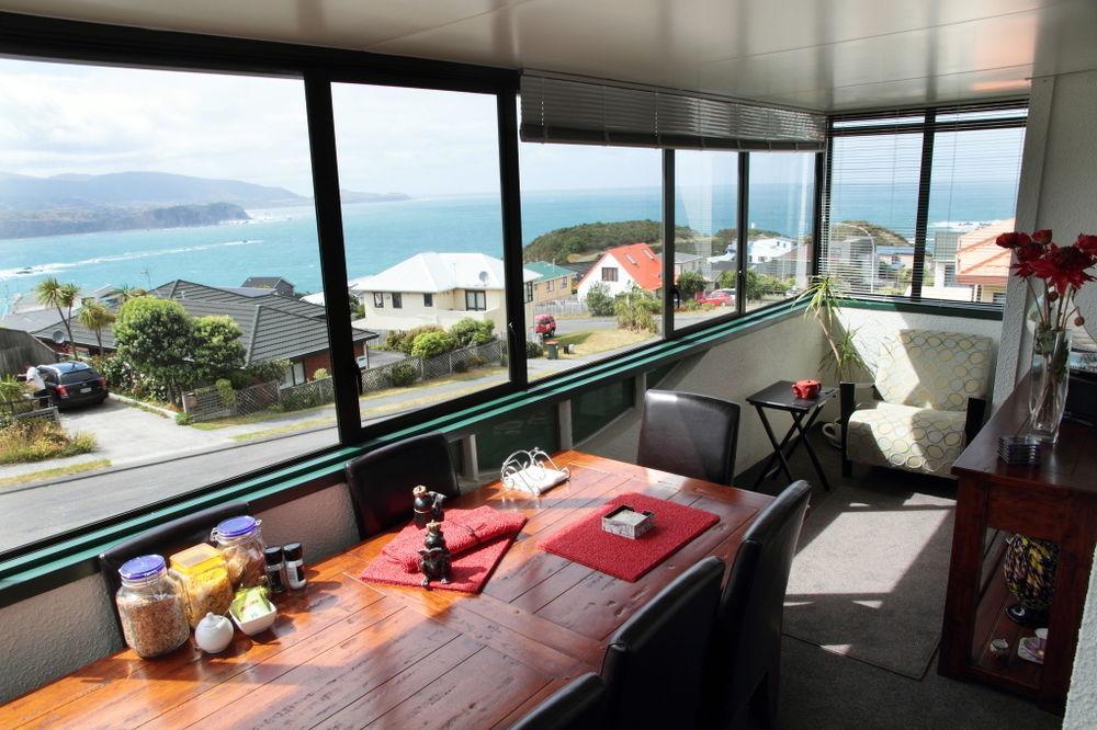 Pacific View Bed And Breakfast Wellington Bagian luar foto